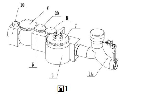 一種輸送油管機(jī)械控制閥門