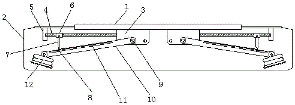 一種雙發(fā)動(dòng)機(jī)四旋翼無人機(jī)及其腳架裝置