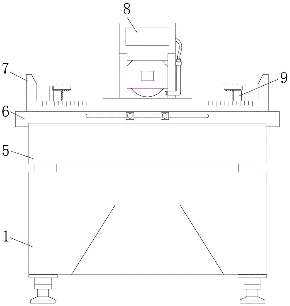 一種機(jī)械加工磨床用工件的穩(wěn)定固定機(jī)構(gòu)