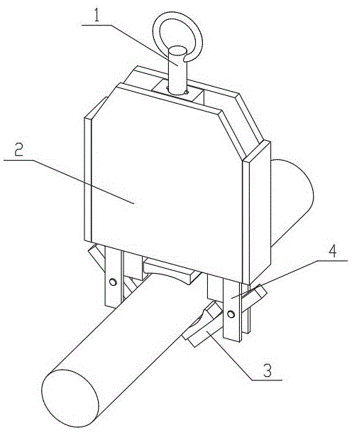 一種棒材類工件起重機專用吊具