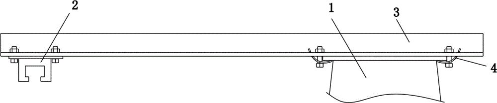 一種可調(diào)節(jié)式滑線(xiàn)支架